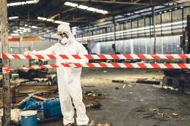 Professional Trauma Scene Cleanup technician working in Haverhill, FL